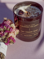 Load image into Gallery viewer, CALDERO DE LUNA - Vela Aromática de Soya -