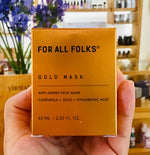 Load image into Gallery viewer, Gold Mask