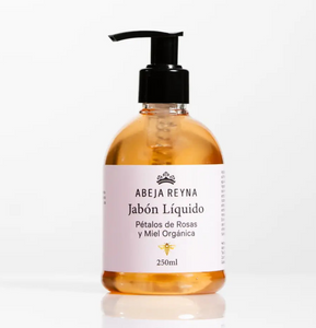 Jabón Líquido Rosas y Miel Orgánica 250 ml.