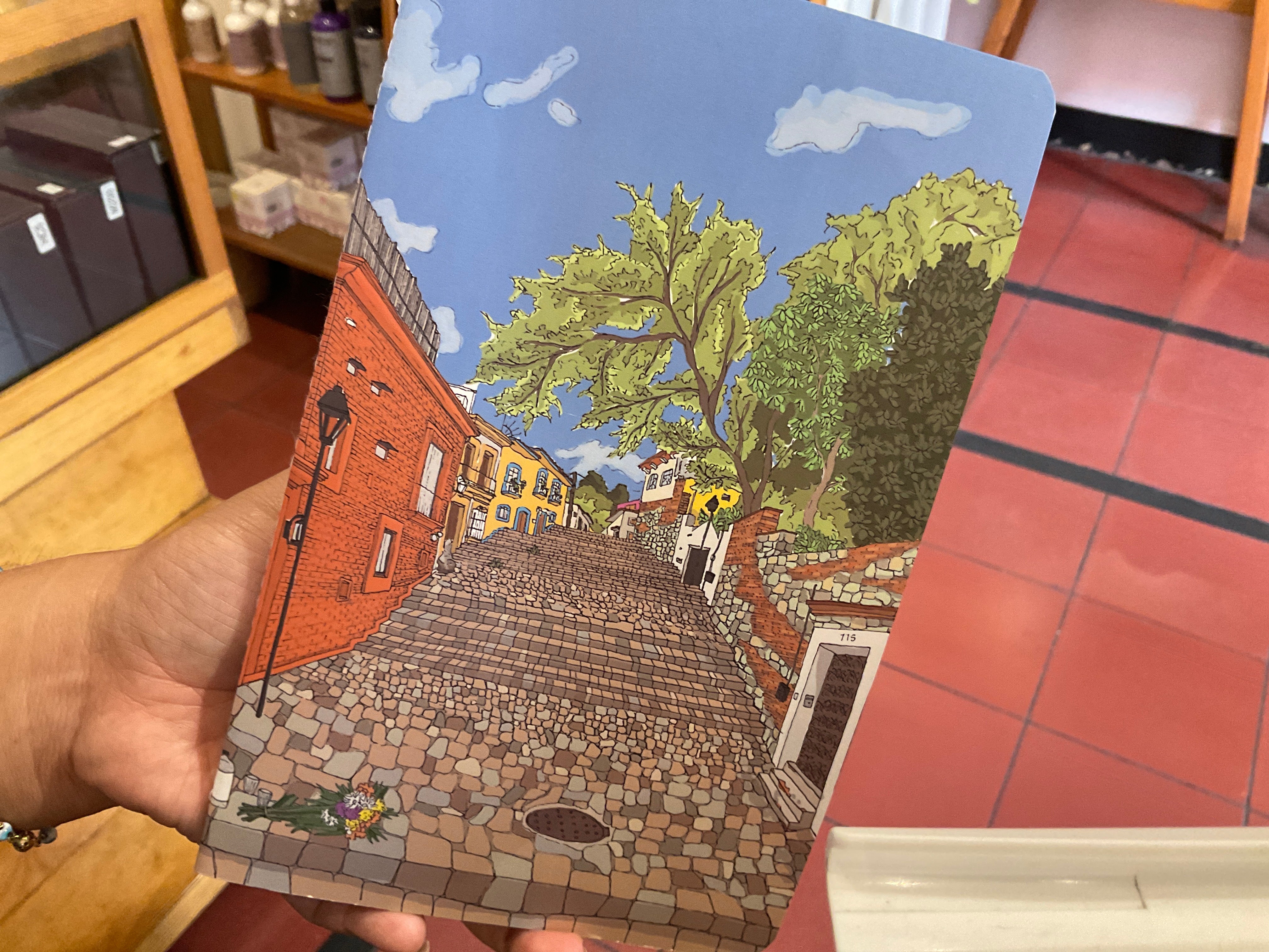 Libreta Once in Oaxaca - Escaleras del Fortín