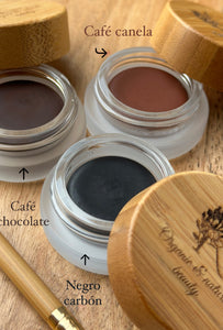 Pomada Delineador para Cejas y Párpados - Café Chocolate