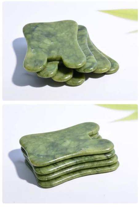 Gua Sha “U” de Venturina Verde