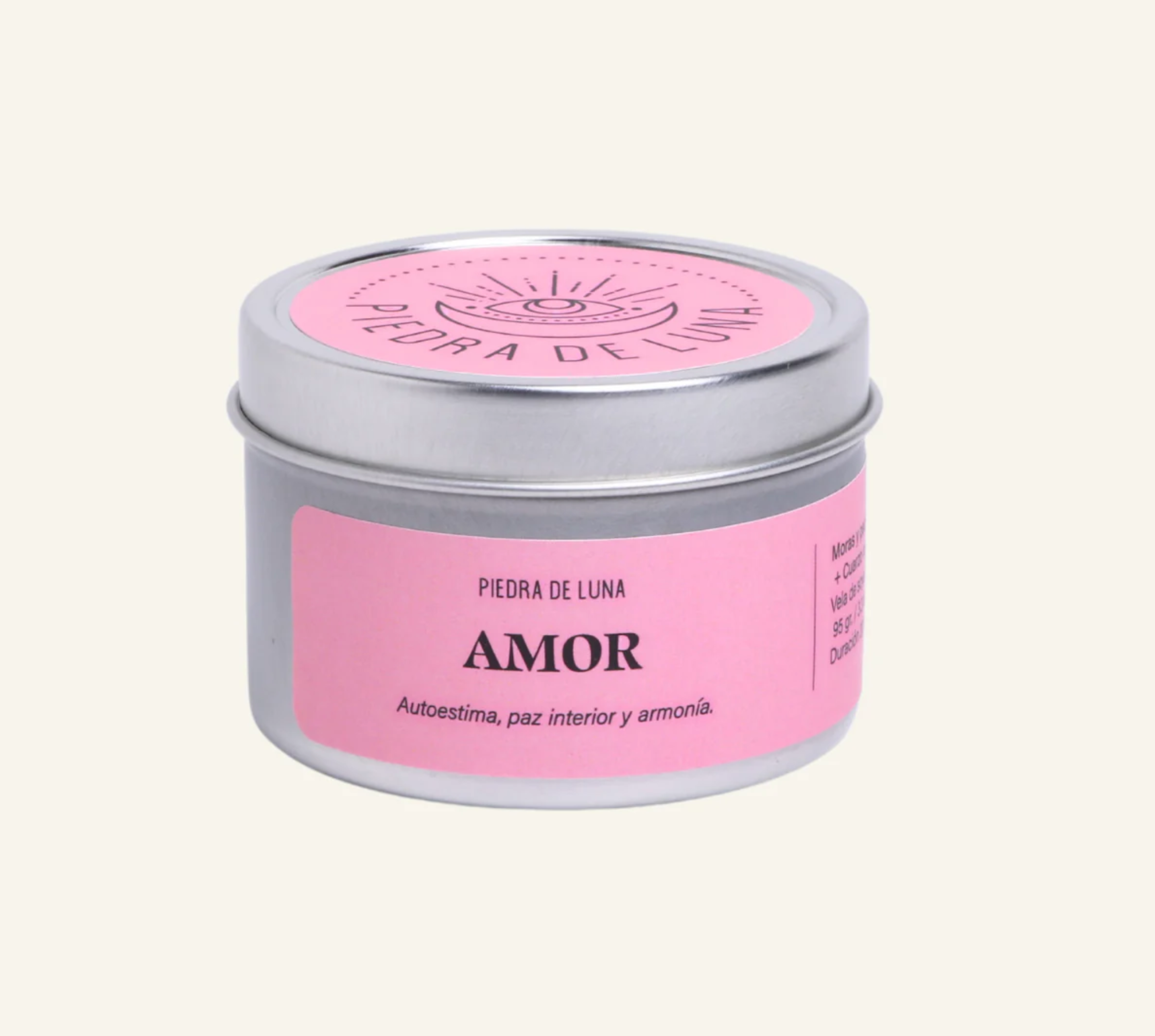 AMOR · Vela Aromática de Soya