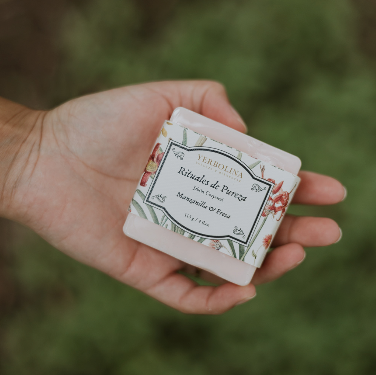 Jabón Corporal Manzanilla y Fresa