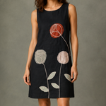 Cargar imagen en el visor de la galería, Vestido A corto "Rosas" talla chica
