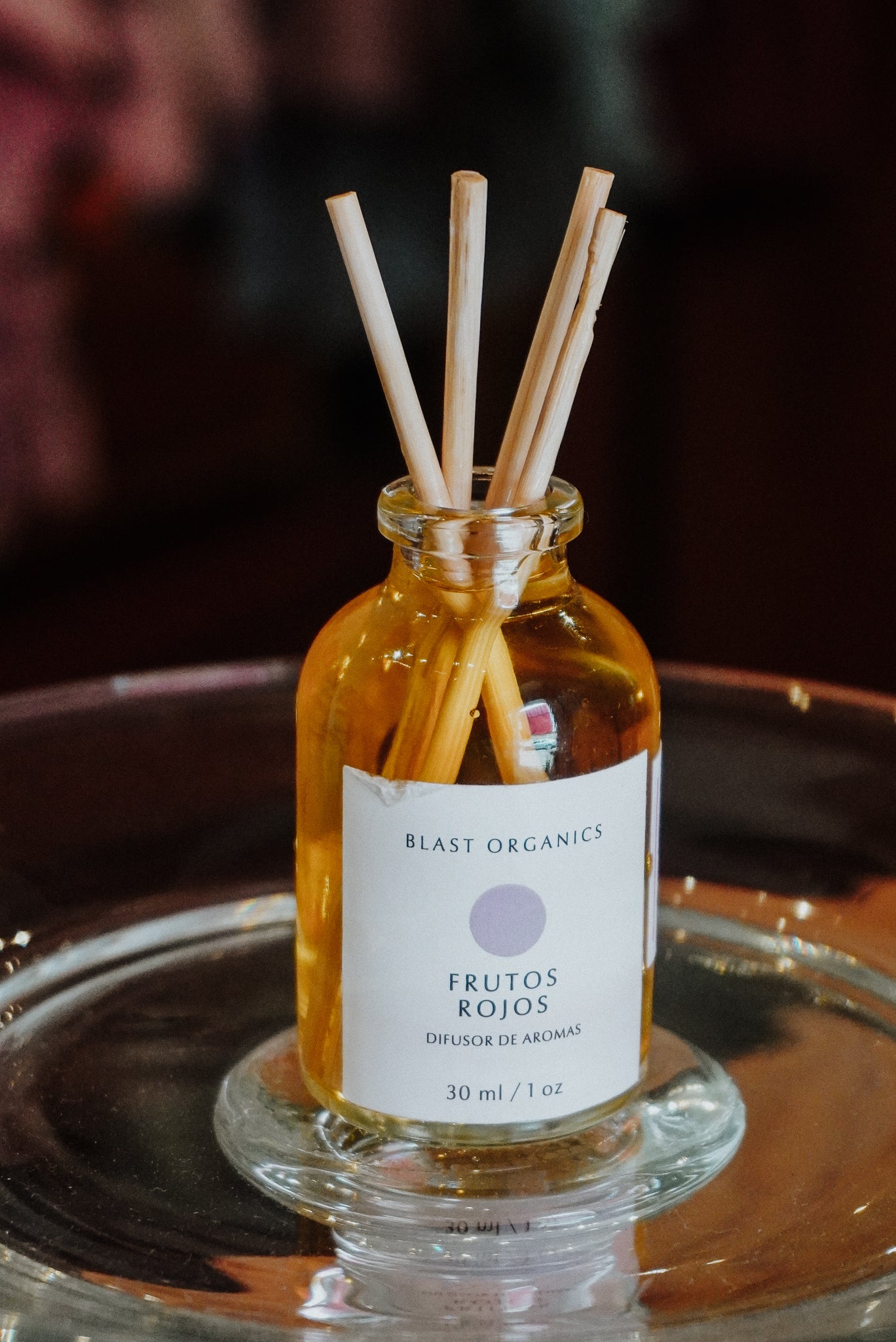 Frutos Rojos - Difusor de varillas 30 ml. (Reed Diffuser)