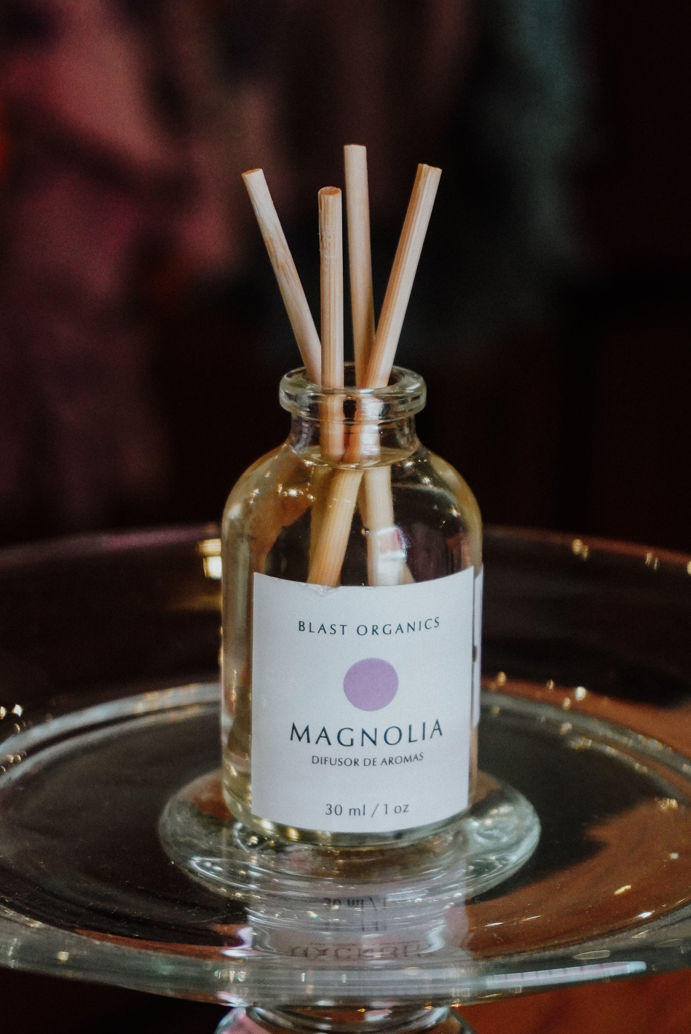Magnolia - Difusor de varillas 30 ml. (Reed Diffuser)