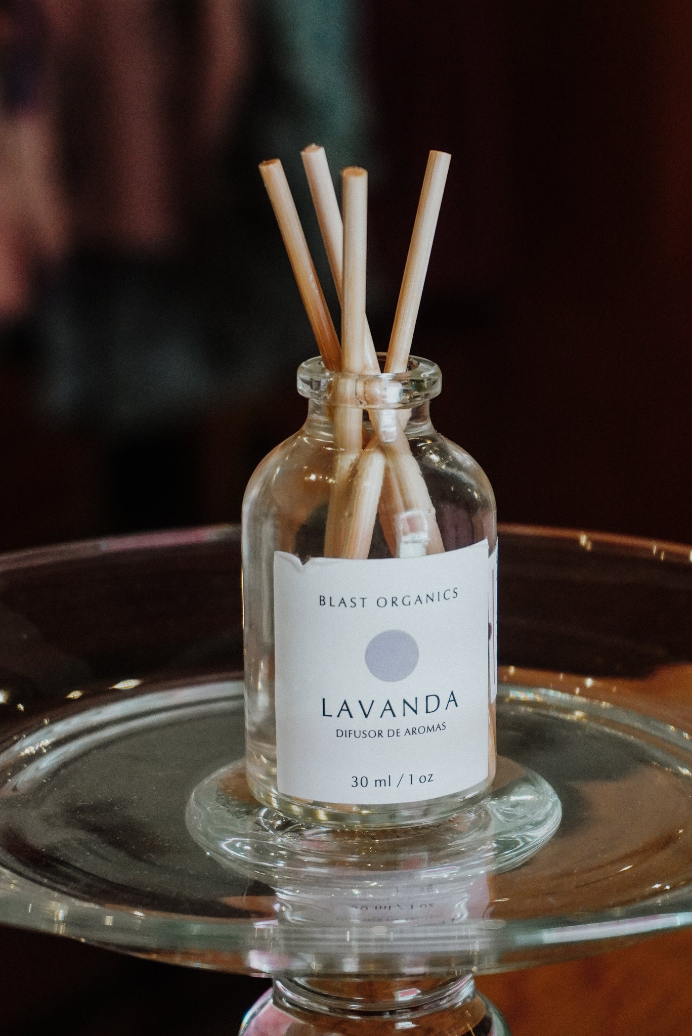 Lavanda - Difusor de varillas 30 ml. (Reed Diffuser)