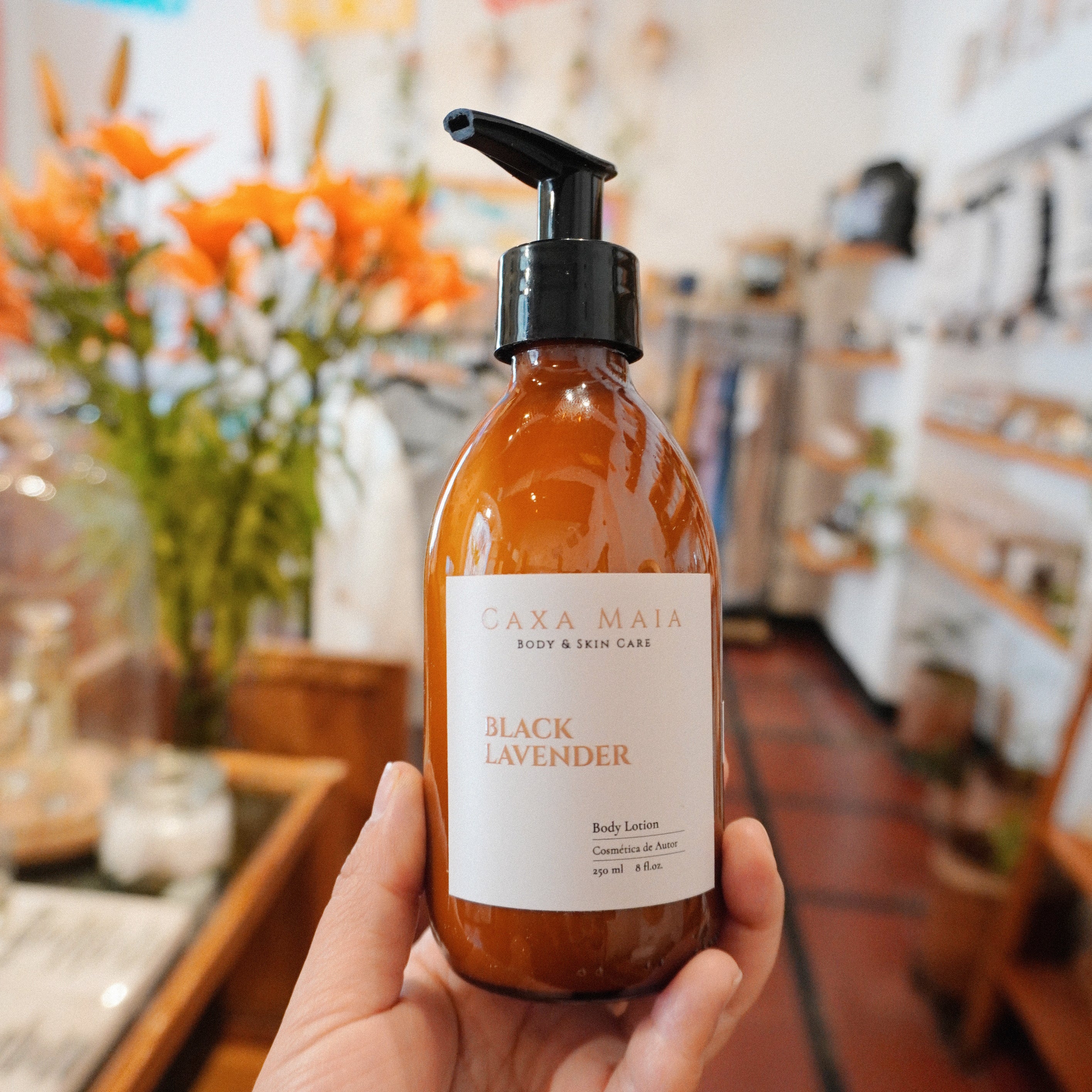 Crema Corporal Humectante - Black Lavender 250 ml.