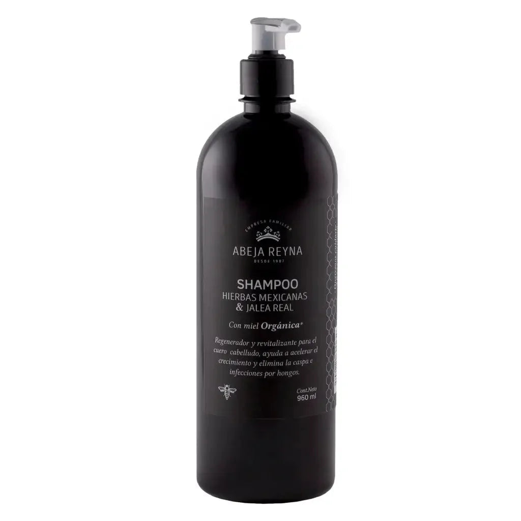 Shampoo de Hierbas Mexicanas con Jalea Real - 960 ml.