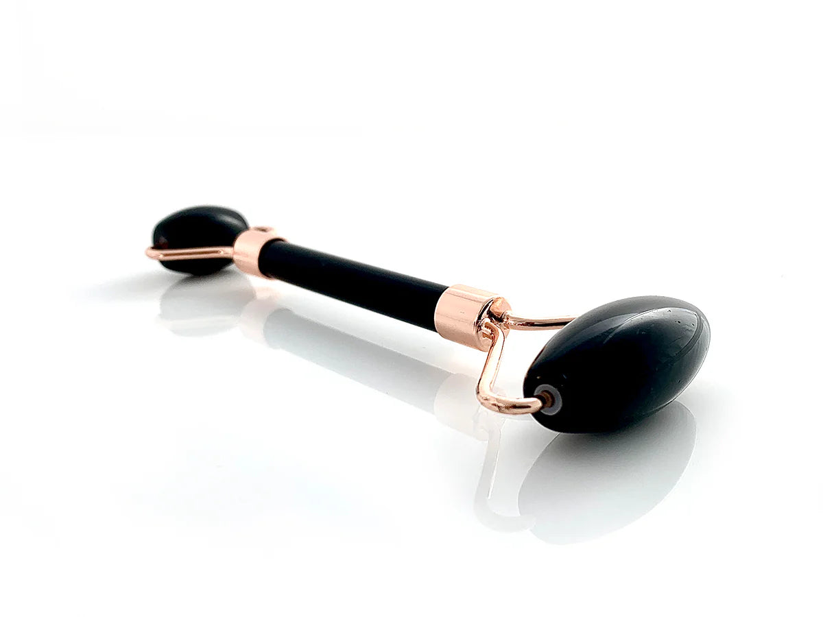 Rodillo Facial de Obsidiana