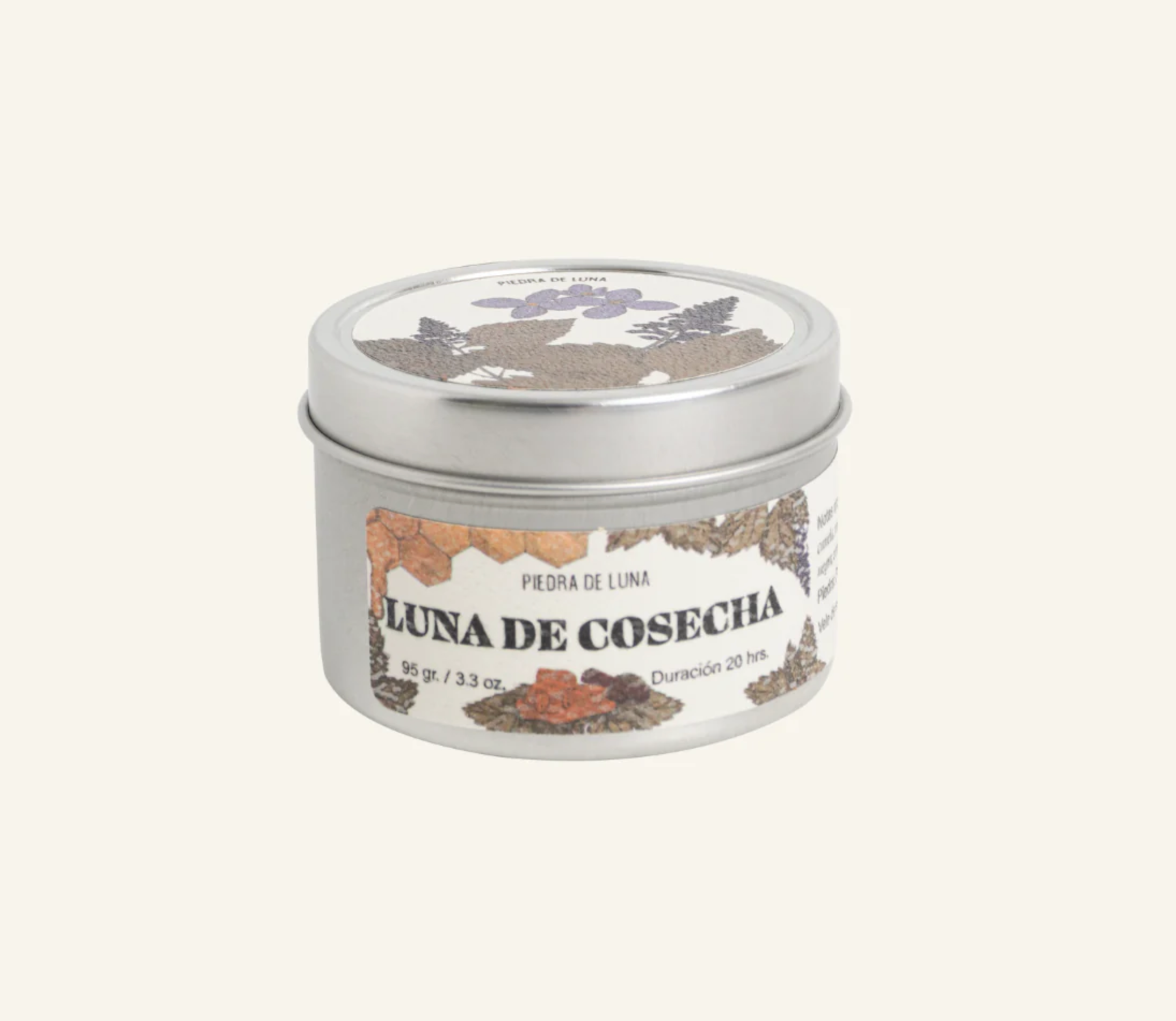 LUNA DE COSECHA · Vela Aromática de Soya