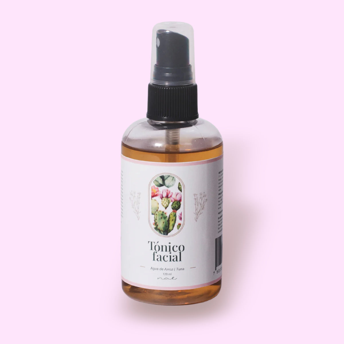 Tónico Facial 120 ml. (con Agua de Arroz y Tuna del Desierto)