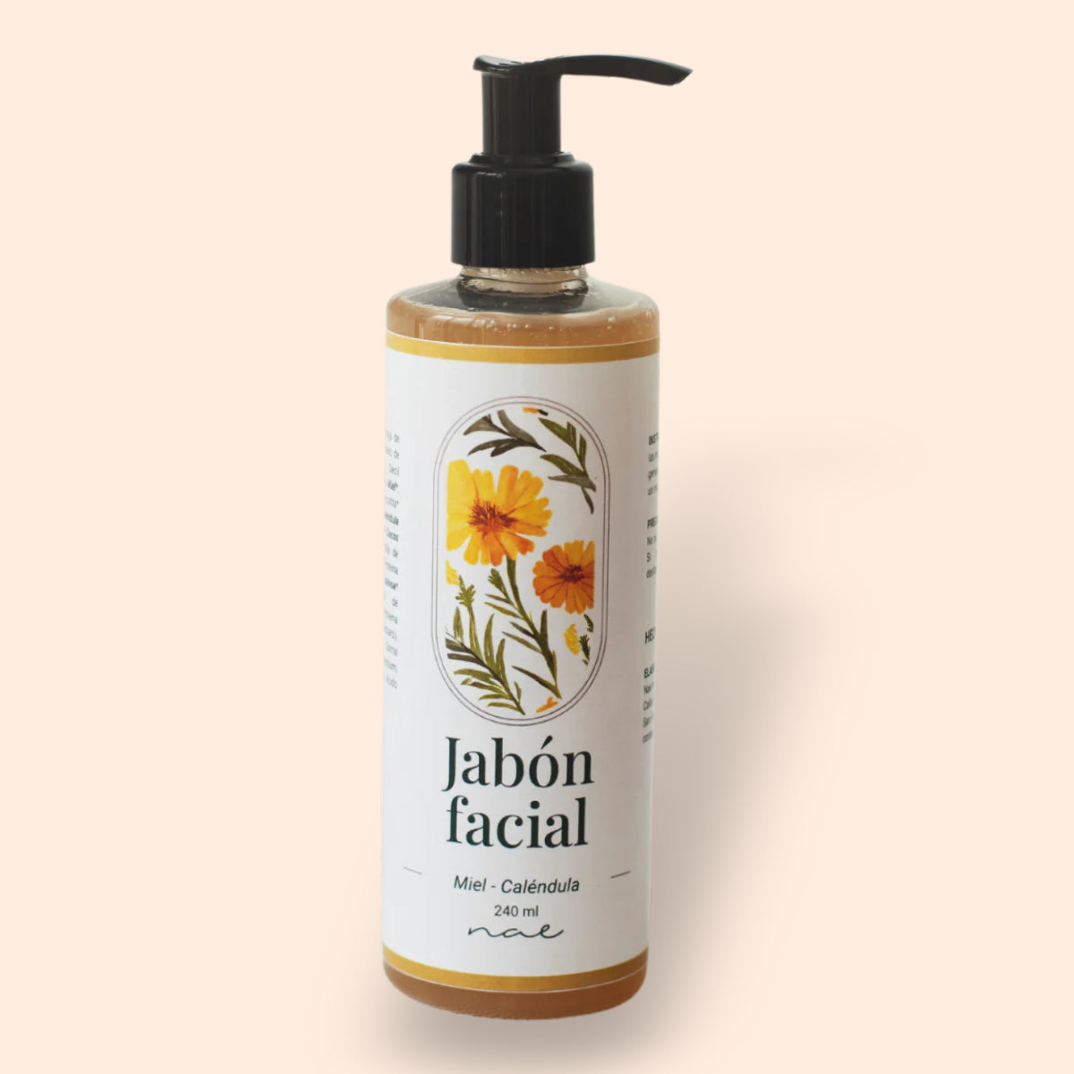 Jabón Facial Miel-Caléndula 240 ml.