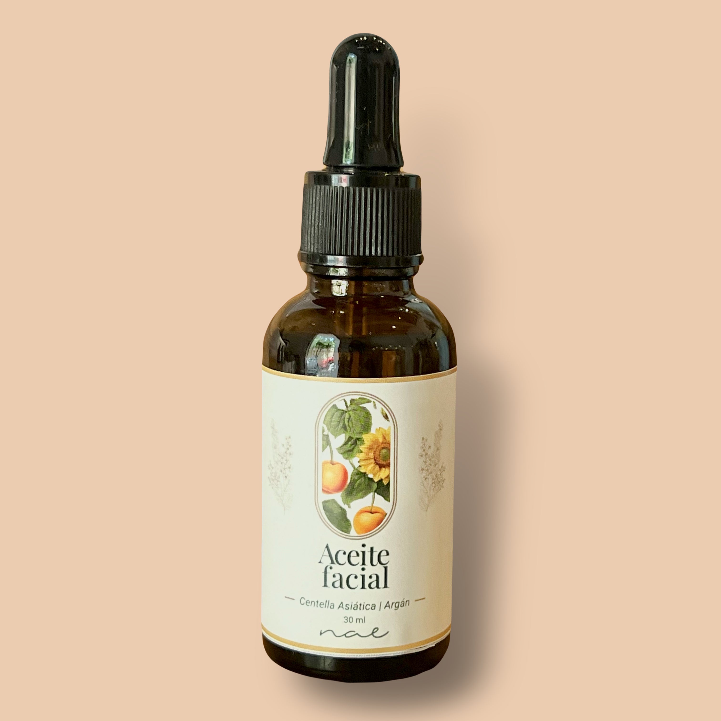Aceite Facial  Piel Sensible 30 ml. (Centella Asiática y Argán)