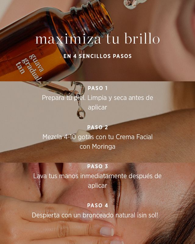 Bronceador de Guayaba en gotas (Overnight)