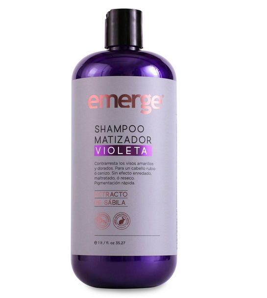 Shampoo Matizador Violeta (para evitar tonos amarillentos)