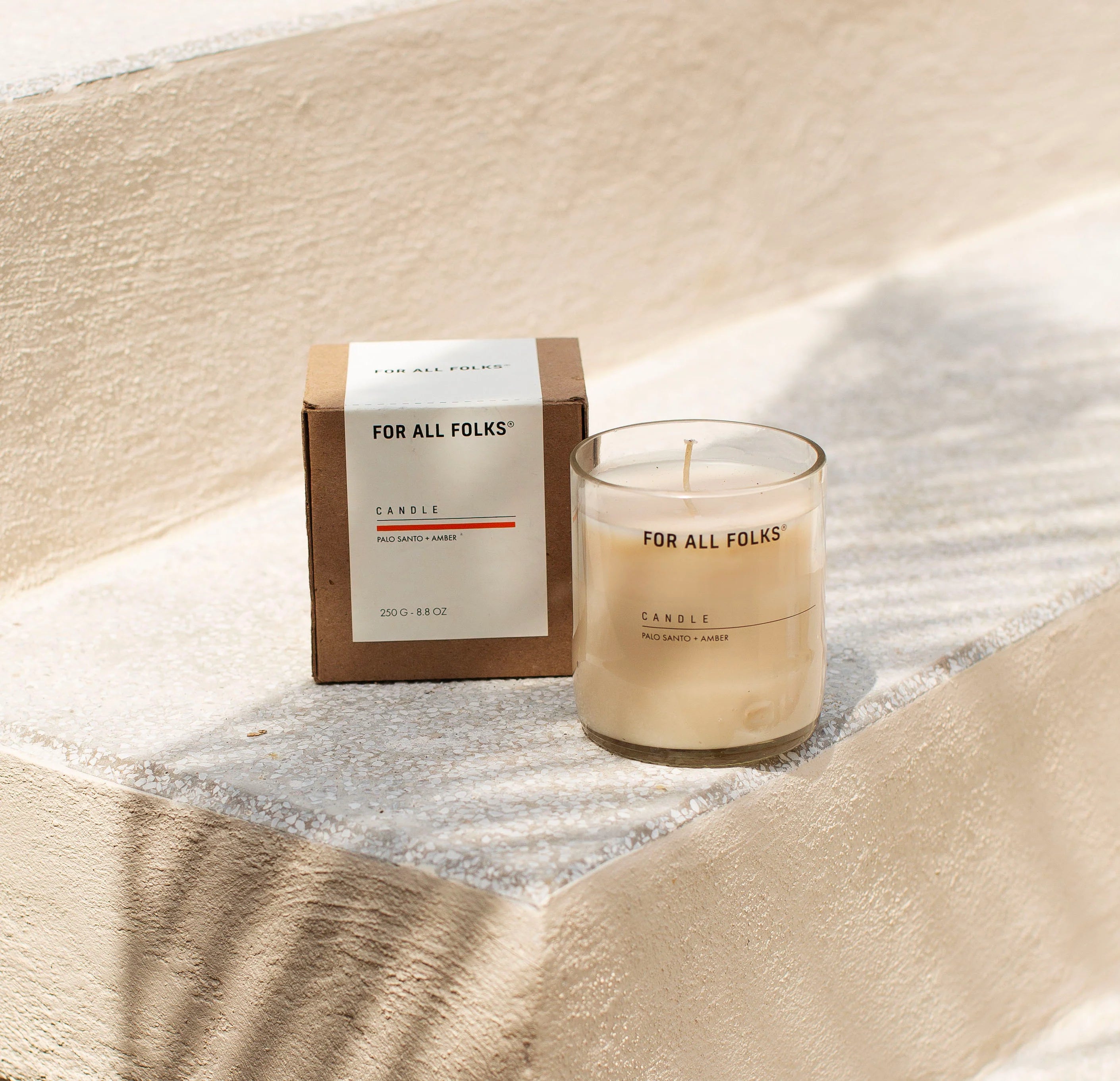 Vela Palo Santo + Amber