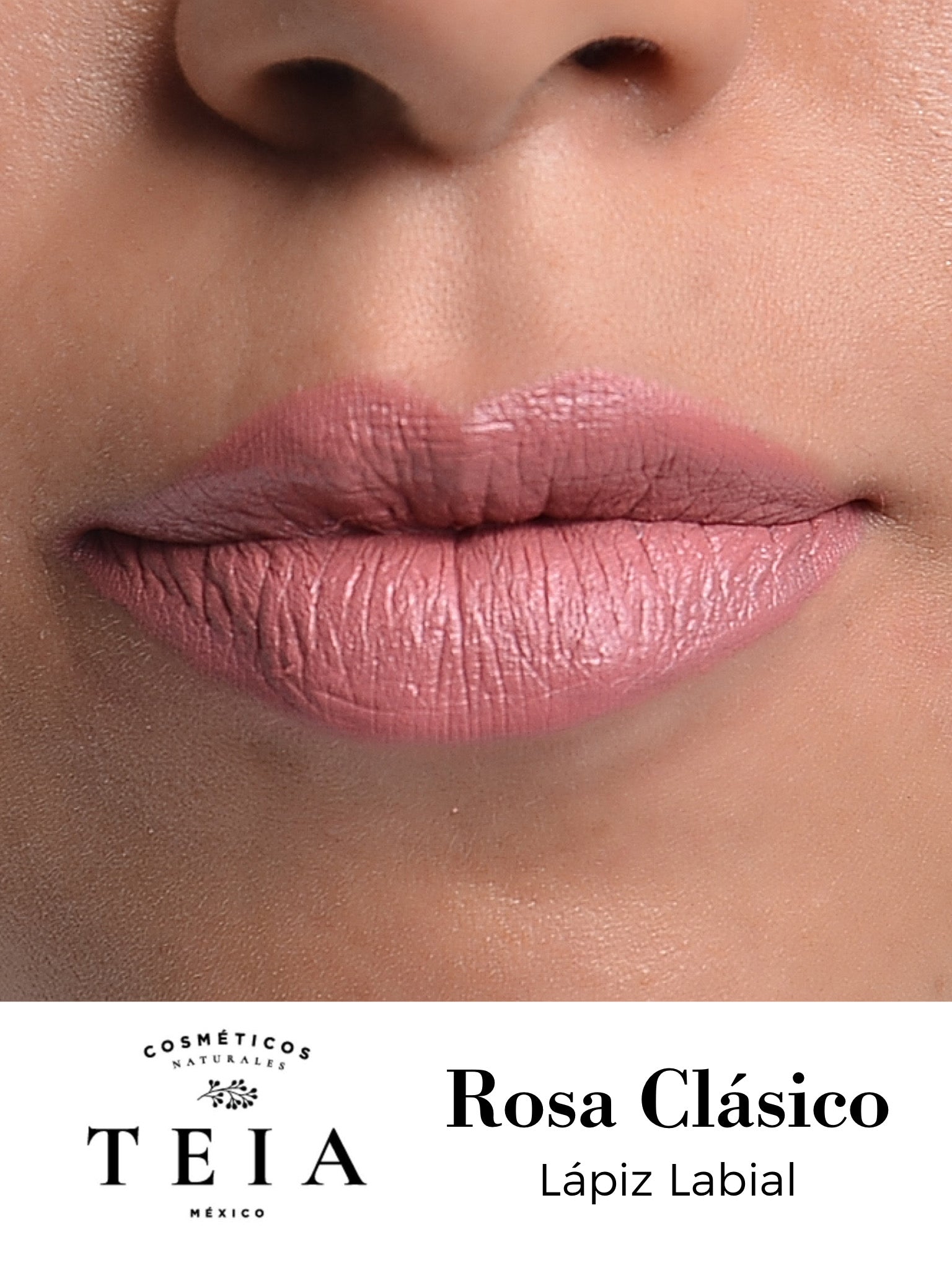Rosa Clásico - Labial Natural