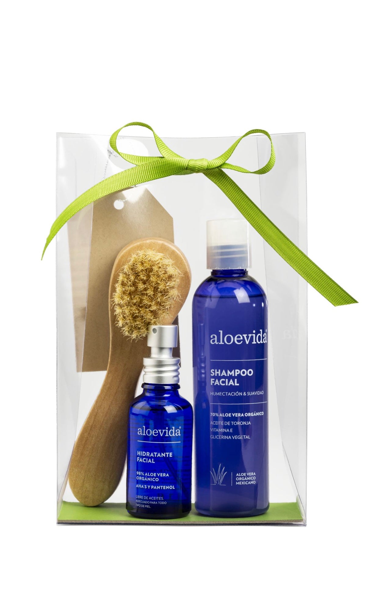 Kit de Hidratante y Shampoo Facial de Aloe Vera Orgánico