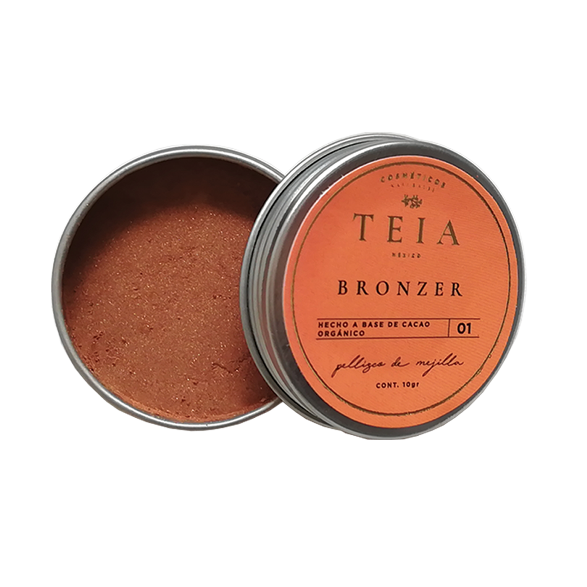 Bronzer de Cacao Orgánico en polvo (clásico)