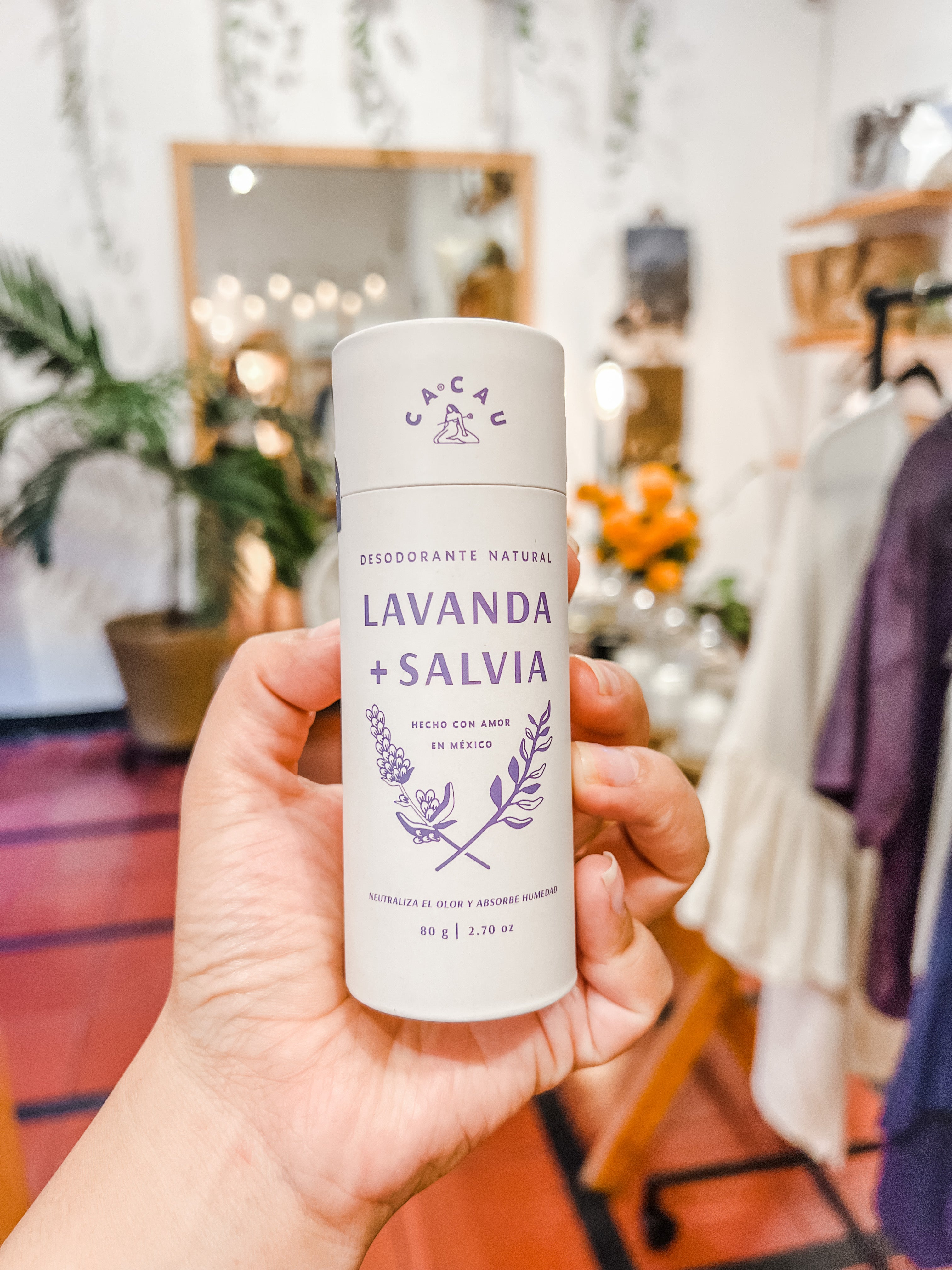 Lavanda + Salvia Desodorante