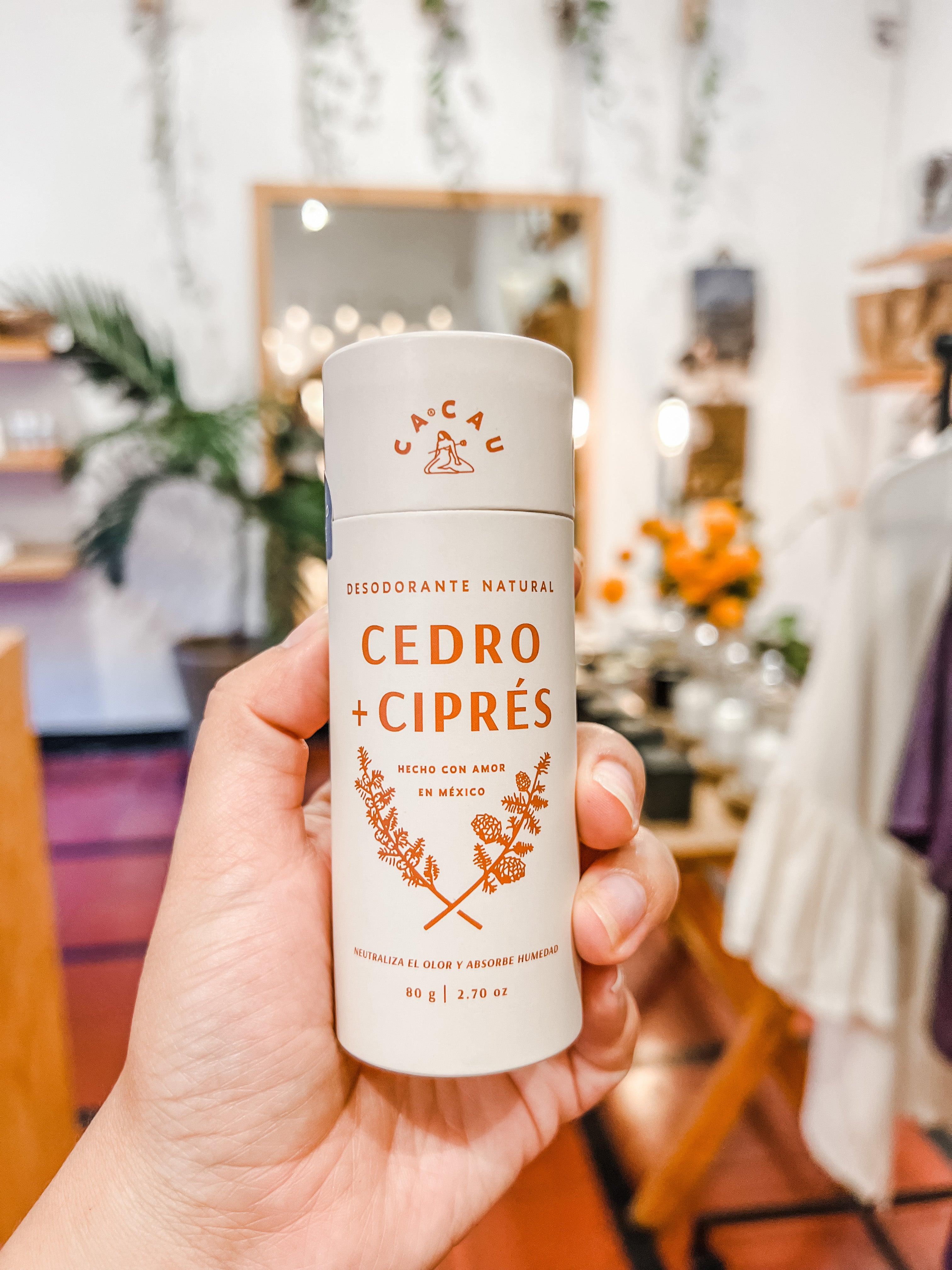 Cedro + Ciprés Desodorante