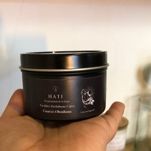 HATI Vela aromática de Soya 4 oz.